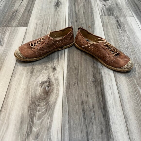 Roxy Women's Flora Lace Up Slip On Shoe Sneaker size 7 Color: Rose - Picture 4 of 5